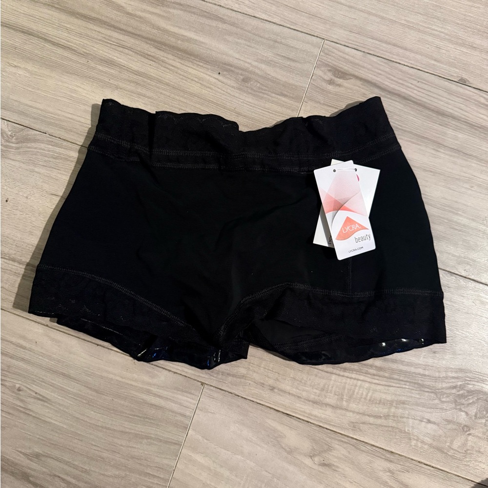 Black Faja Colombiana Boyshorts Colombian Girdle Shapewear